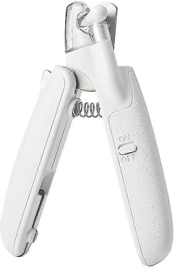 Nail Clippers For Dogs And Cats With Light And File, Safety Guard To Prevent