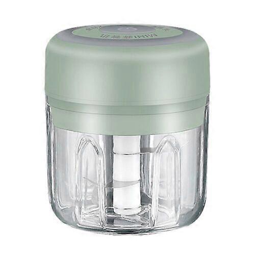 250ML Elektrischer Knoblauchhacker Gemüse Lebensmittelschneider Fleischwolf Mixer Pulverisierer Crusher