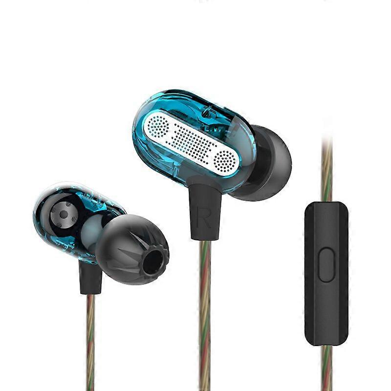 Cuffie intrauricolari cablate KZ ZSE blu