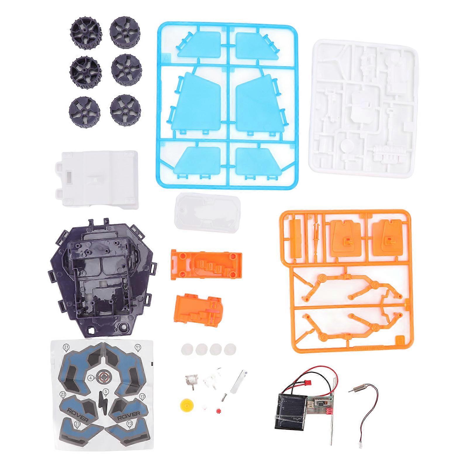 Solar Mars Exploration Car Model Functional Educational Mars Car Building Toys DIY Kit for Above 8 Years Old