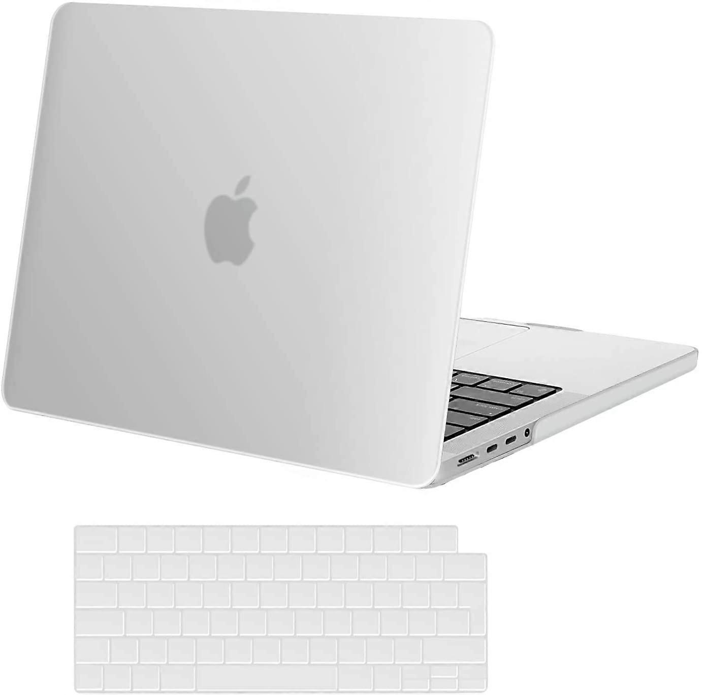 Frost  Compatible with MacBook Pro 14 inch Case 2022 2021 A2442 M1 Pro / M1 Max with Liquid Retina XDR Display Touch ID, Plastic Hard Shell Case & Key