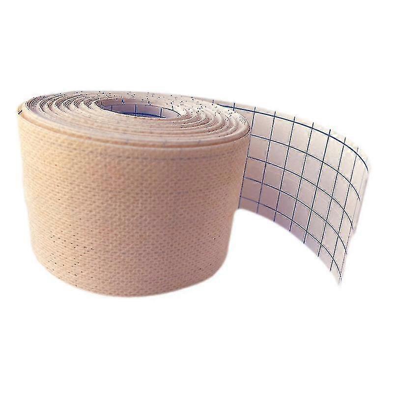 1 Roll 5cmx10m Yellow Skin Color Medical Fixation Non-woven Tape Adhesive Breathable Plaster Wound Dressing Fixation Tape Tw