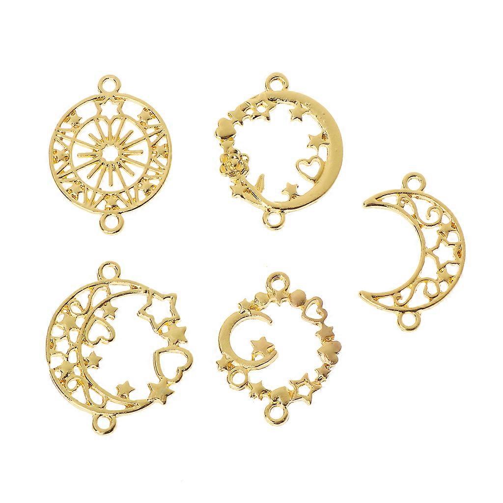  Moon Star Frame Resin Molds Silicone Molds for Children Epoxy Resin Casting