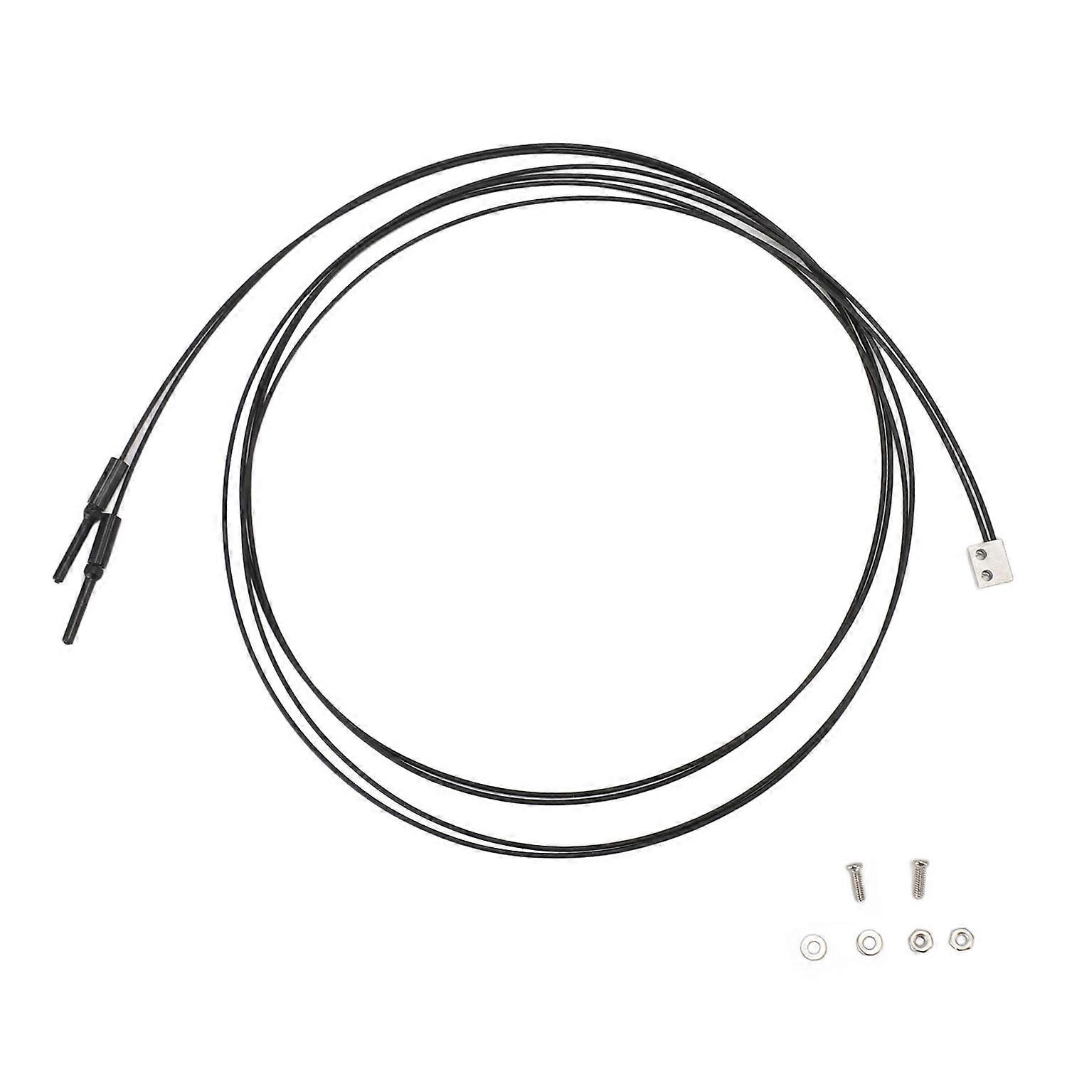 Fiber Optic Sensor 0‑270mm Distance Detection Flat Thin Reflective Fiber Optic Probe Sensor 