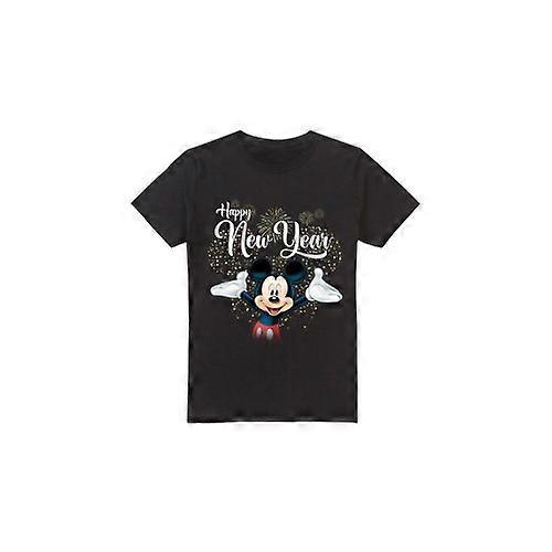 Disney Mens Mickey Mouse New Year T-Shirt