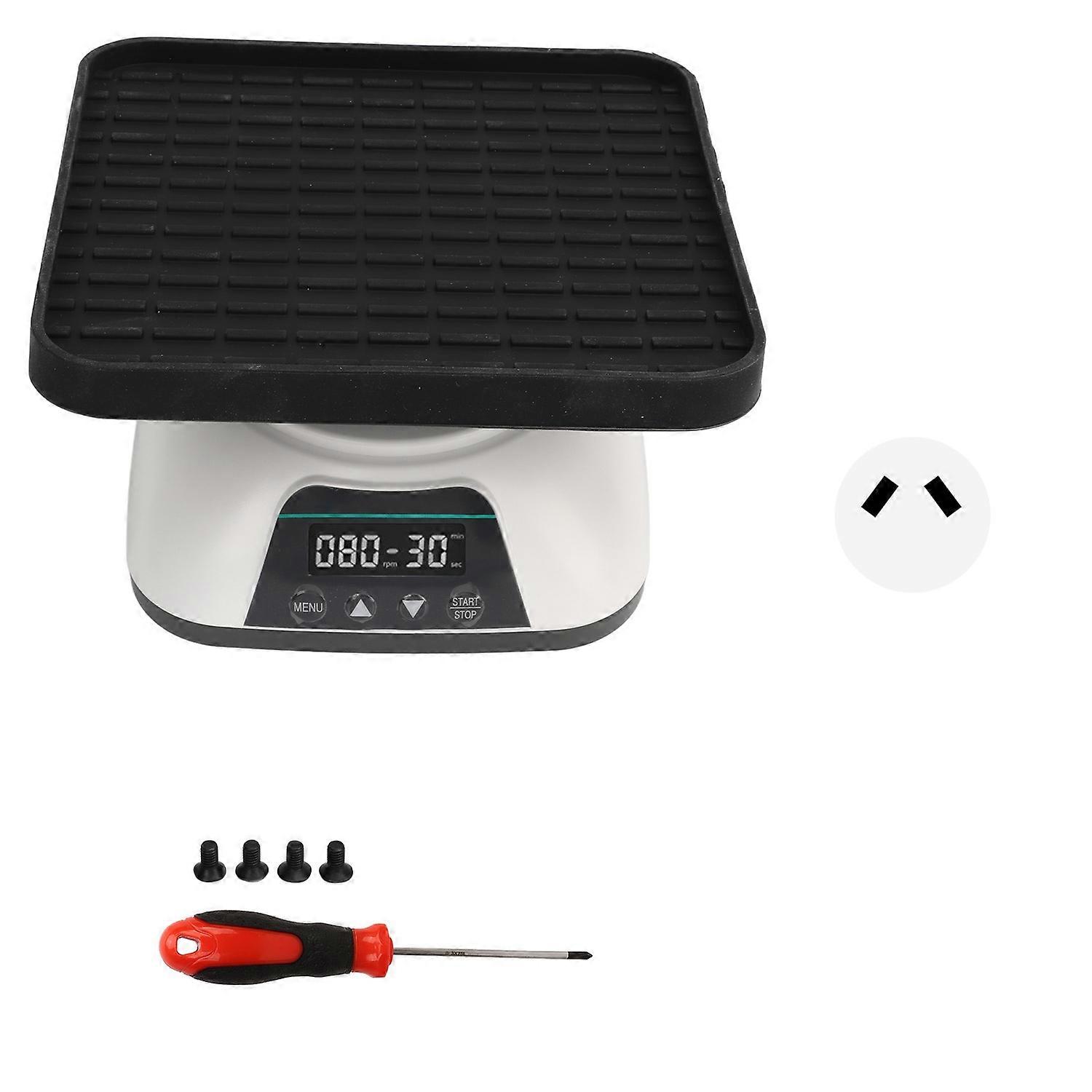 Orbital Shaker Digital Display 10° Tilting 20‑80RPM Adjustable 10s‑99min Timing 0.8kg Capacity Shake