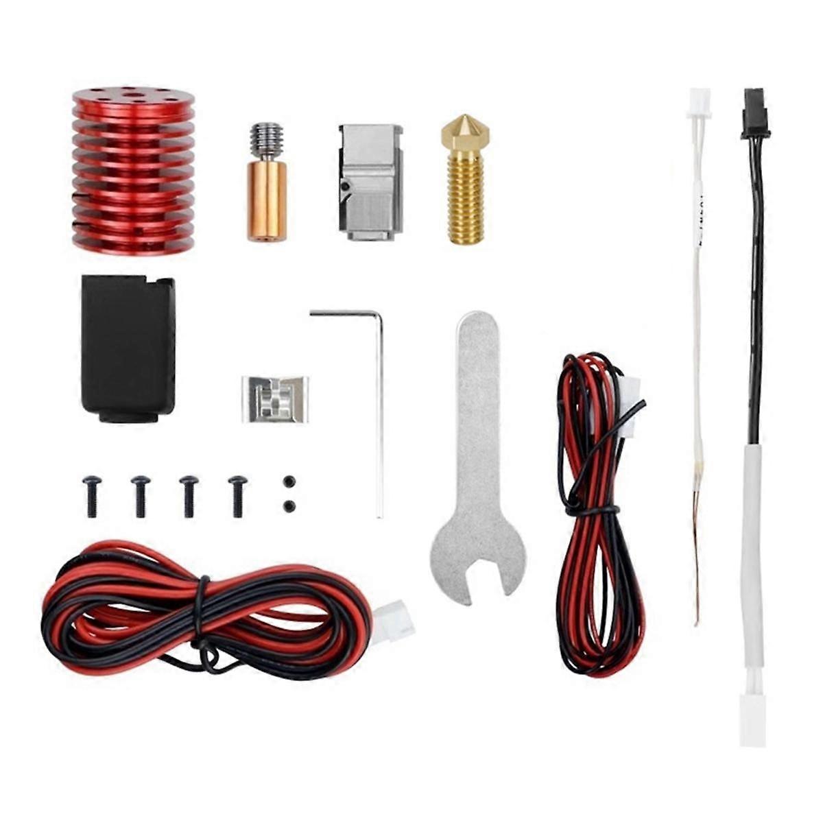 V6 Voron Hotend Kit V6 Volcano Nozzle Bimetal Throat for Voron 0.1/0.2/2.4 for Prusa 3D Printer Par