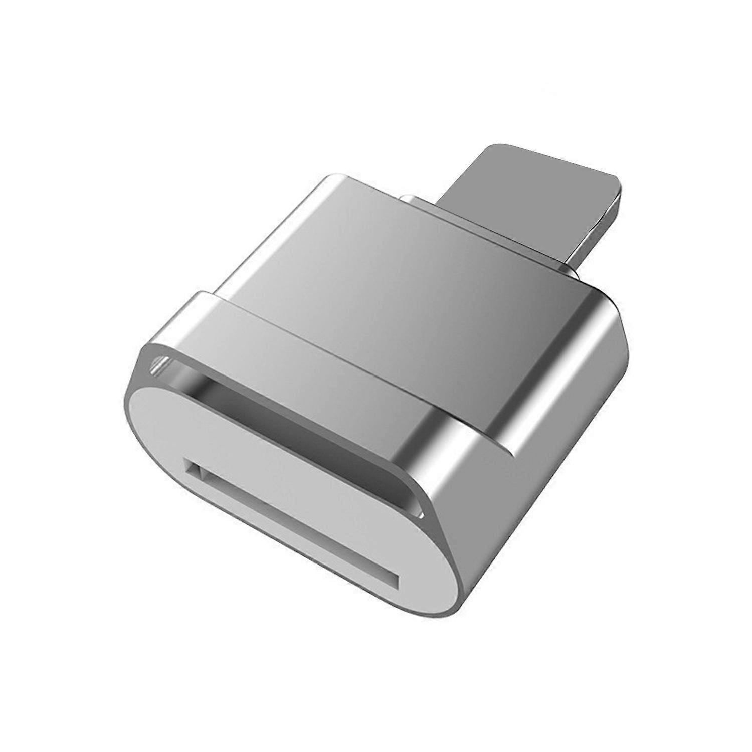 TF Card Reader High-Speed Data Transmission OTG Adapter for IPhone Dash Cam Memory Card Reader for