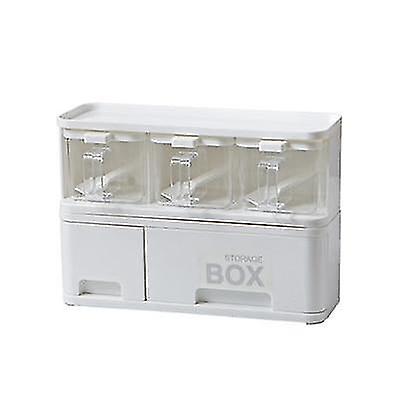 Kitchen Spice Rack Pepper Shakers Cooking Tool Salt Pigs Condiment Jar Storage Container Servers