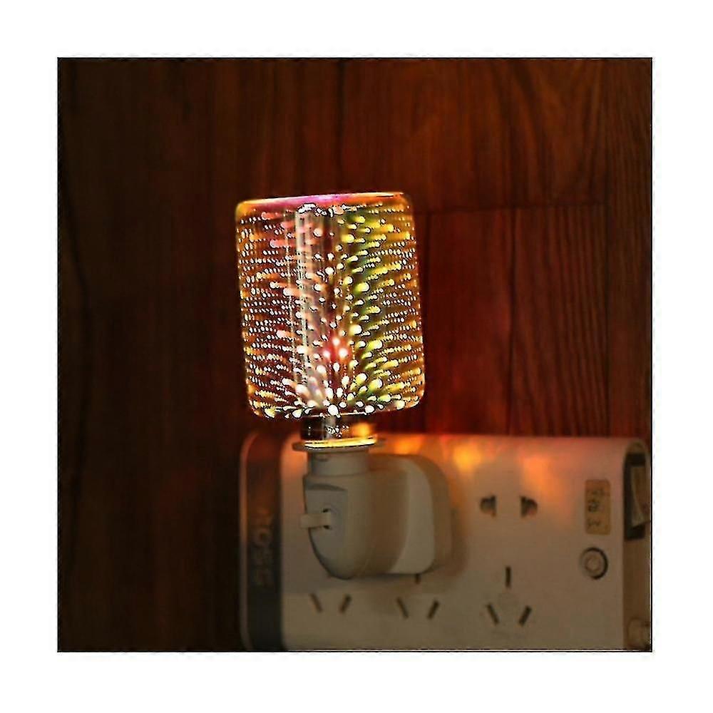 3d Aromatherapy Lamp Electric Wax Melt Burner Scent Lamp Night Light Eu Plug