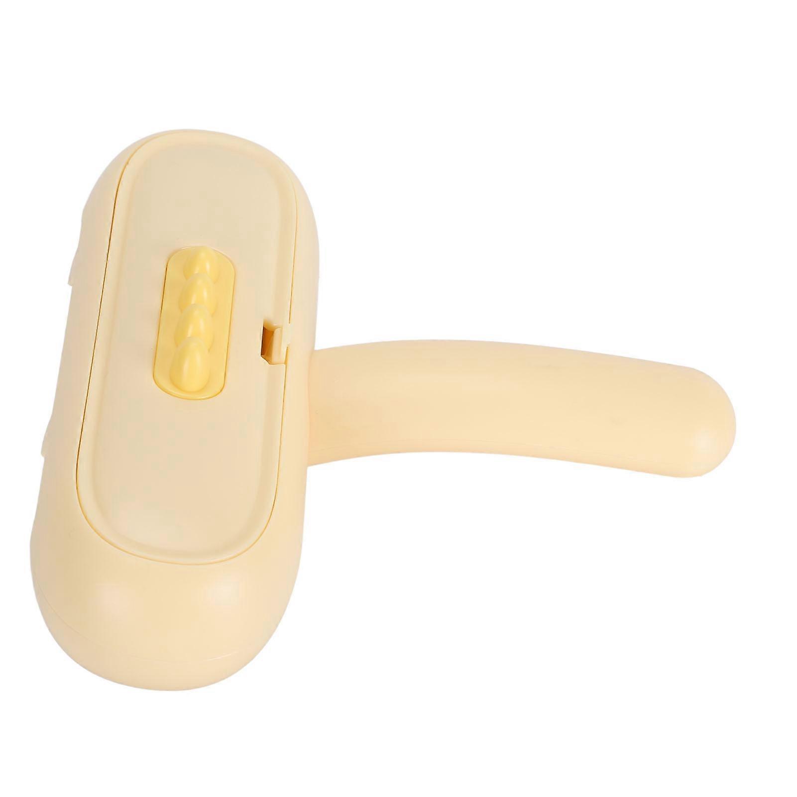 Pet Hair Remover Multipurpose Efficient Reusable Double Sided Portable Lint Roller for Furniture Couch Carpet Clothing Bedding Yellow