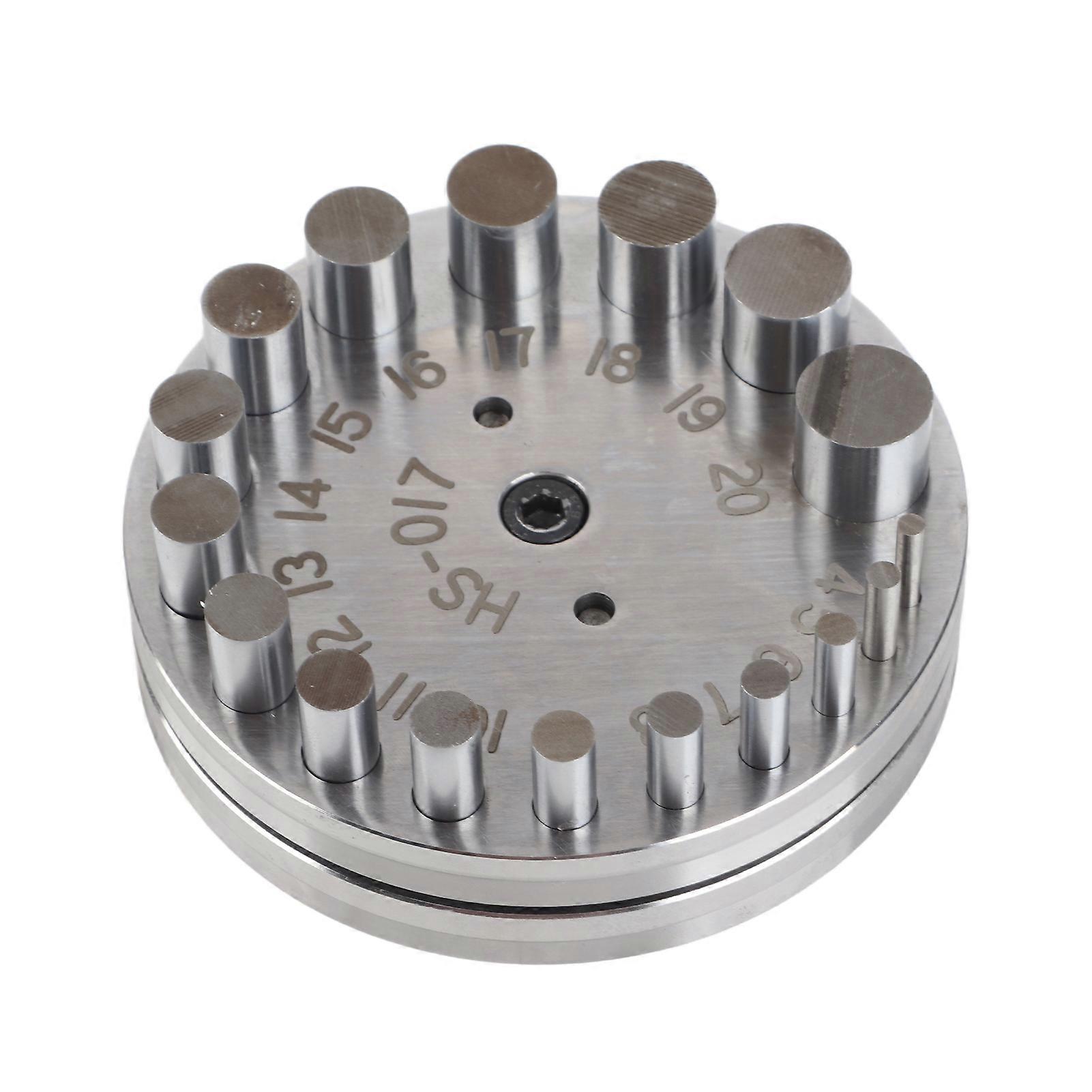 thumbnail image 2 of Professional Disc Cutter Punch Set - 17 Sizes (4mm-20mm) For Metal, Leather, Paper Crafting 2 of 14