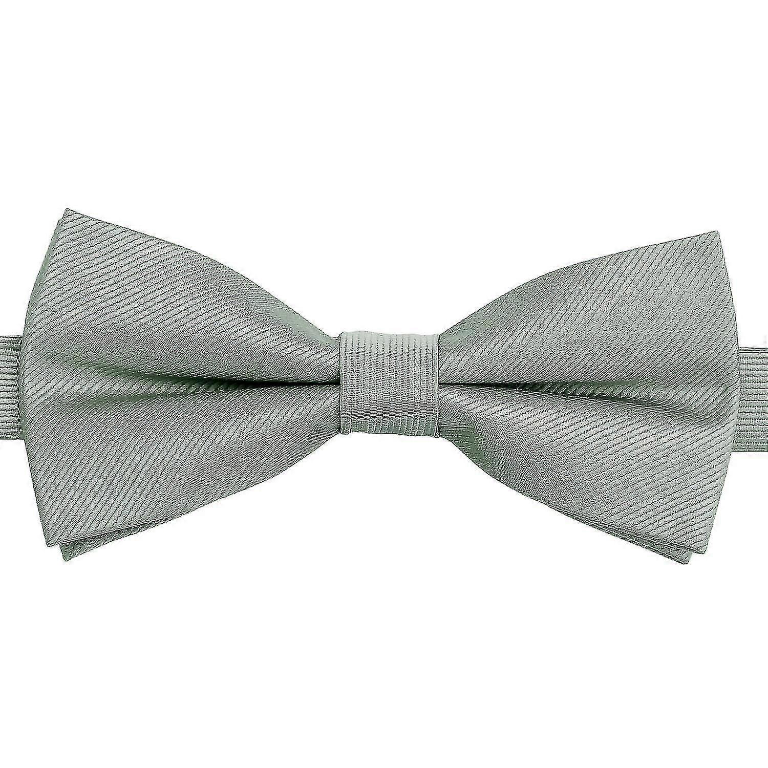 Sage Plain Twill Pre-Tied Bow Tie