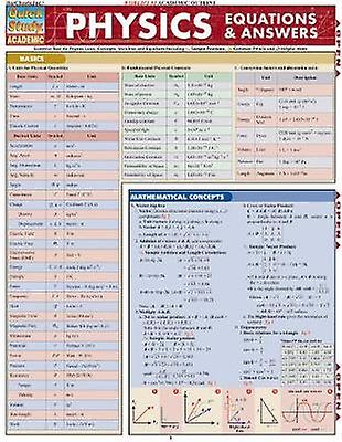 Physics Equations & Answers