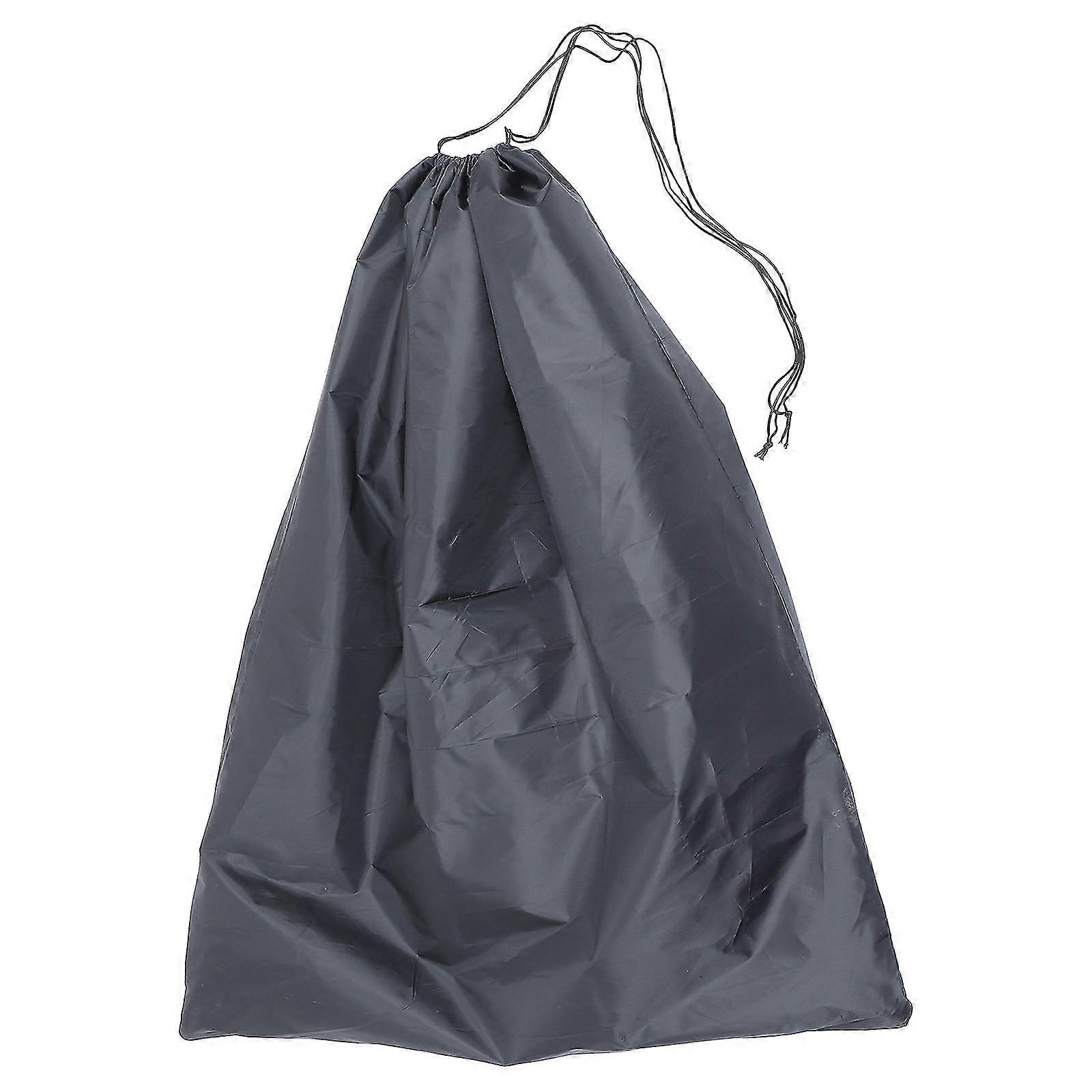 Household Larger-capacity Drawstring Bag Sundries Storage Pouch (black)