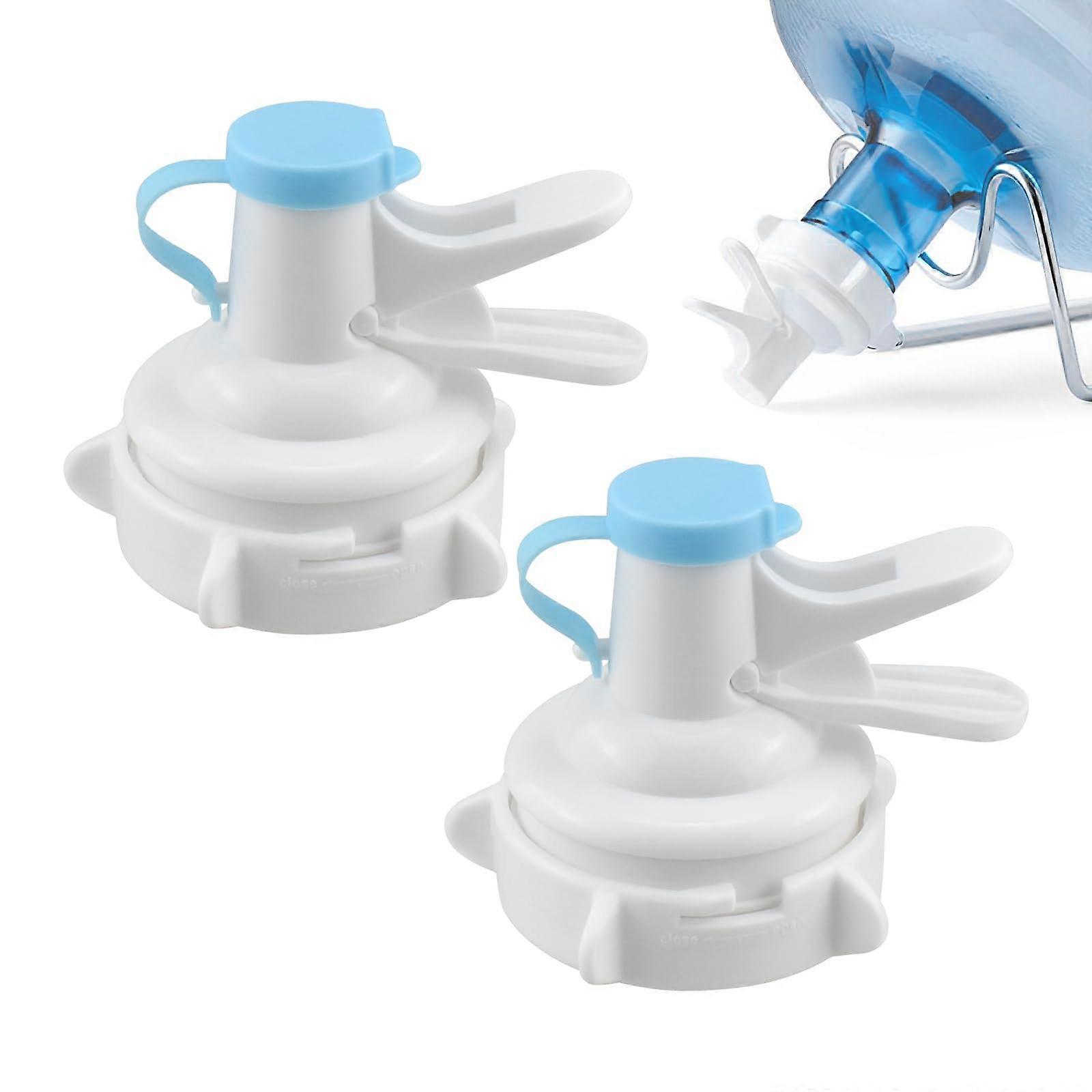 2 Pack Reusable Water Dispenser Valve for Drinking 5 Gallon