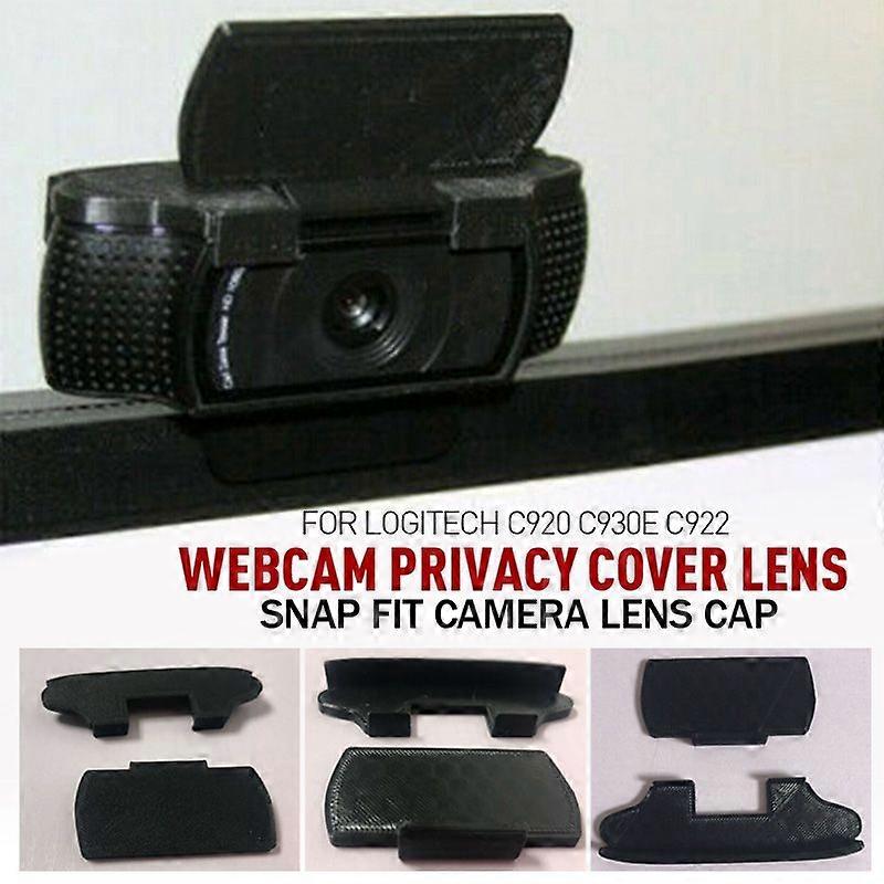 For Logitech C930e C920 C922 Webcam Privacy Cover Lens Snap Fit Camera Lens Cap