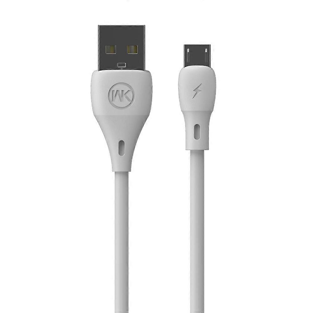 WK WDC-072 1m 2.1A Output Full Speed Series USB to Micro USB Data Sync Charging Cable