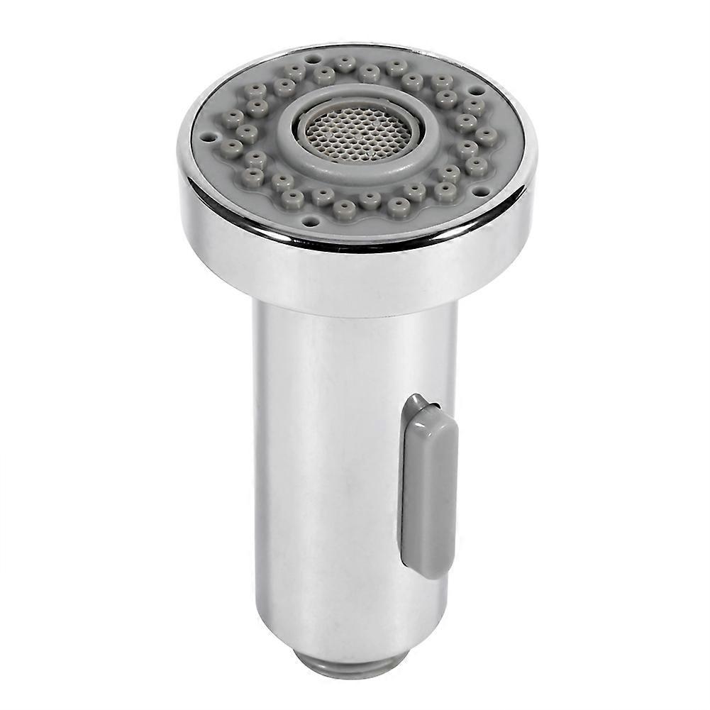 Chrome Finish Dual-mode Replacement Home Kitchen Faucet Spray Shower Head For Home Use Universal Fit 2-Mode Spray