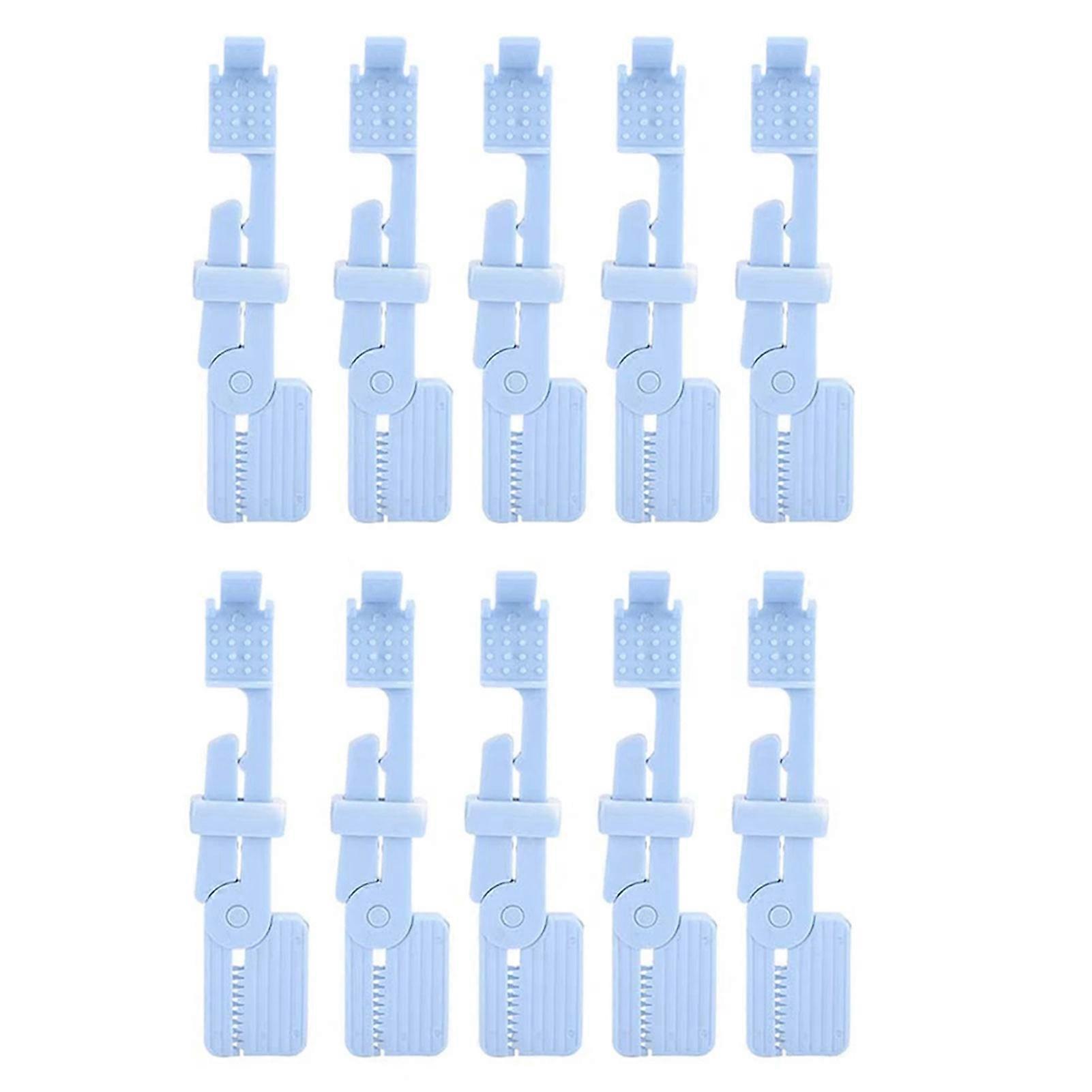 Xray Sensor Holder Dentals Plastic Snaps Universal X-Ray Film Clip Holders for Smaller Dentals Films