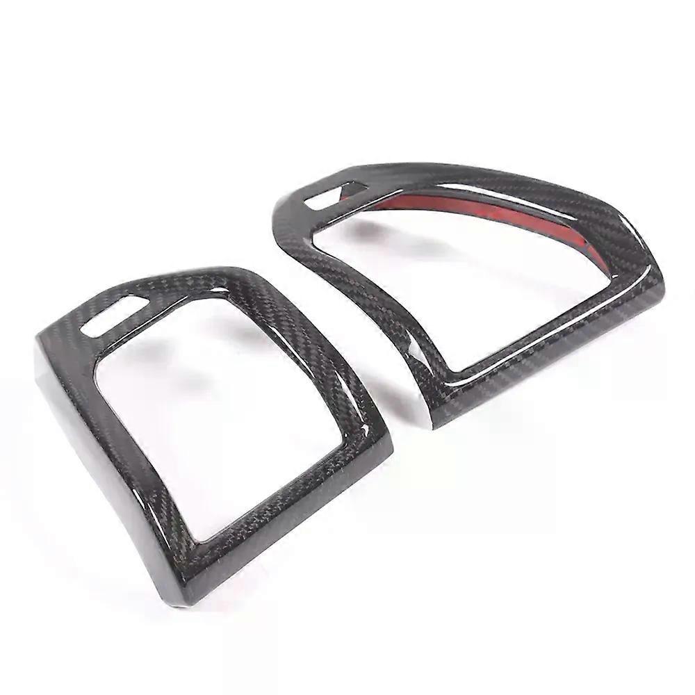Real carbon Fiber Side Air Outlet Vent Panel Trim compatible for 8 Series 2019-2022