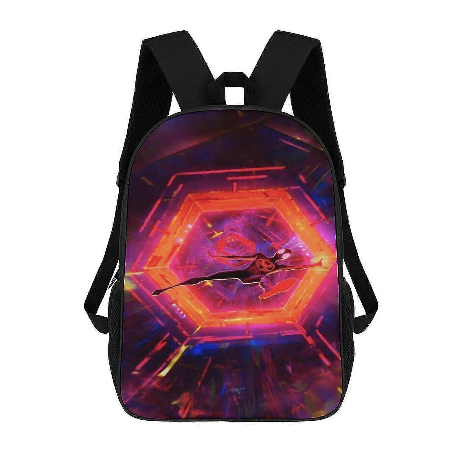 i2317 Miles Morales Backpack Shoulders DaypackBag Work Travel Classic Unisex Backpack kli2317