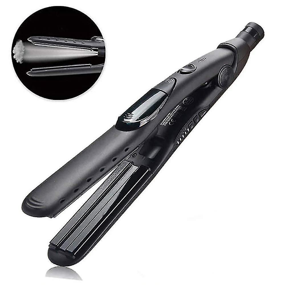 安くて良い品質 プロフェッショナル 2 In 1 スチームヘア 矯正サロン電気ヘアスタイリングツール カーリングアイロン ブラック 中野 Kingscages Com 安くて良い品質 プロフェッショナル 2 In 1 スチームヘア 矯正サロン電気ヘアスタイリングツール カーリングアイロン ブラック 中野 Kingscages Com