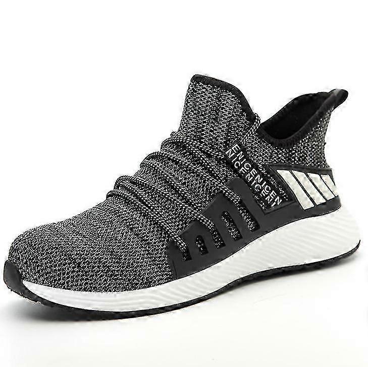 2025 Gris Lightweight Safety Trainers Chaussures