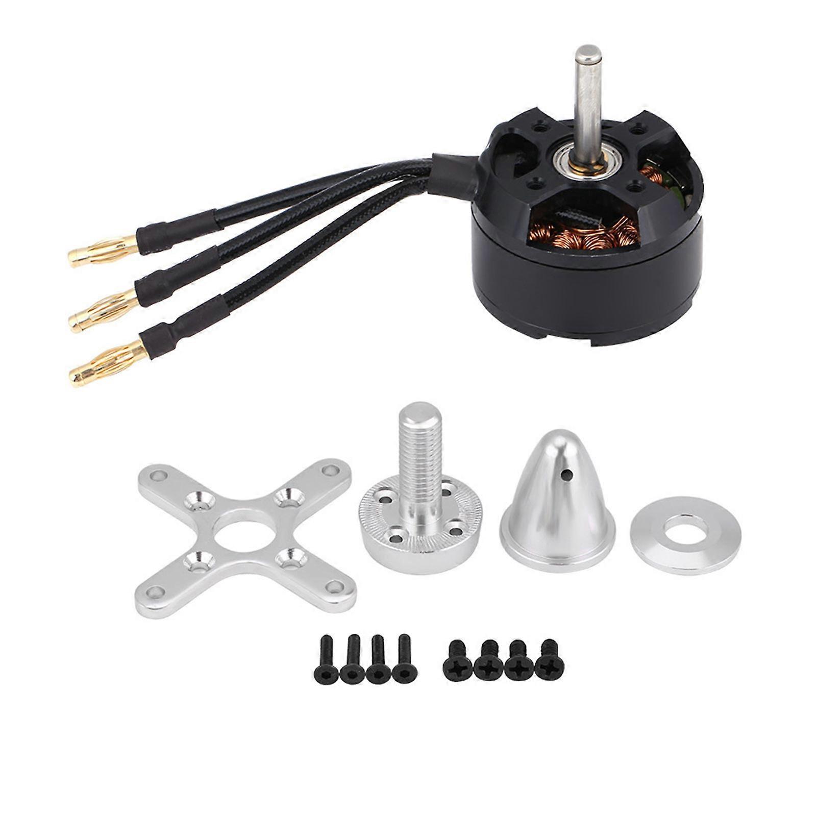 3510 890KV Accessoire de moteur en alliage d’aluminium CNC pour avion à voilure fixe RC