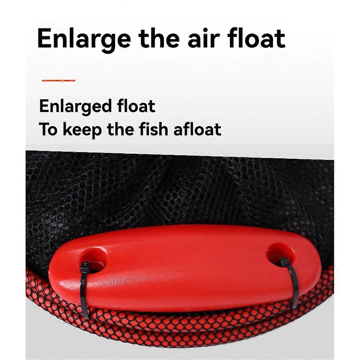 Floating Fishing Basket Foldable Floating Fish Basket Portable Mesh Fish Bucket Storage Bag Floating