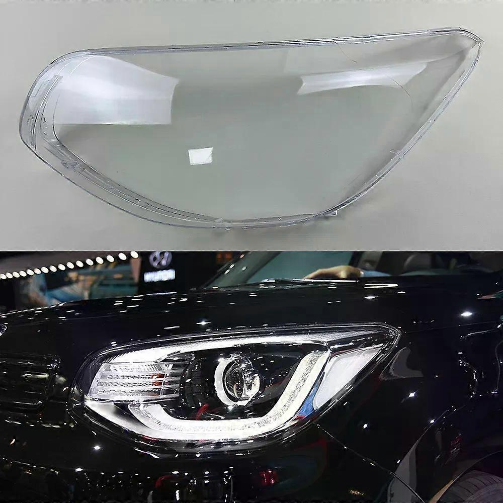 For Kia Soul 2017 Front Headlamp Lamp Cover Headlight Shell Transparent Lens Replace The Original Lampshade Plexiglass