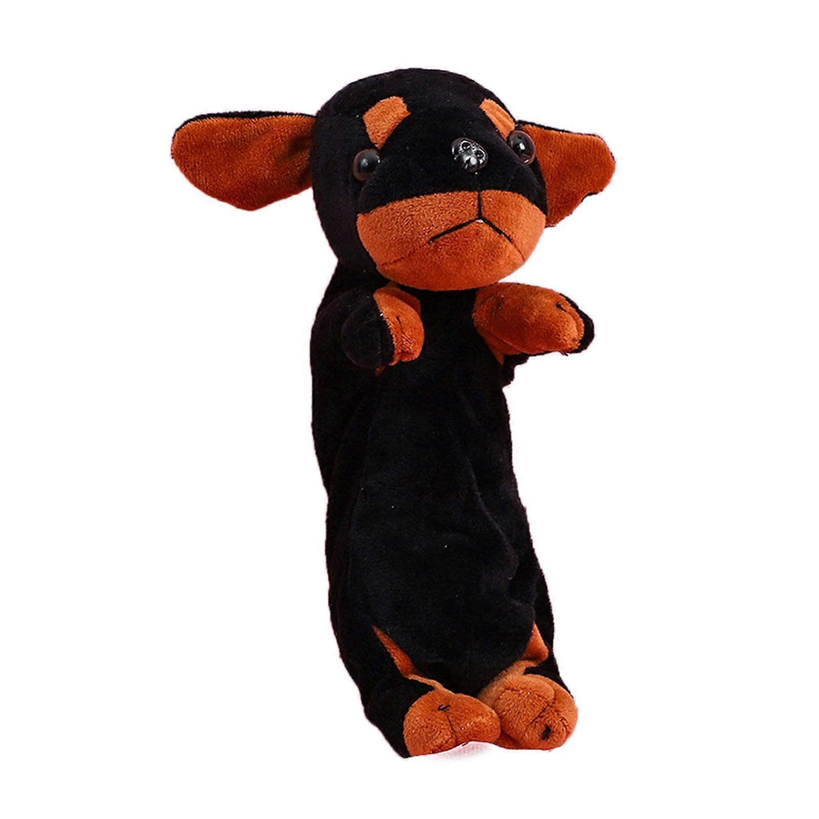 Torba na długopis z kreskówkami dla psa Piórnik o dużej pojemności Piękny pluszowy piórnik Torba do makijażu zwierząt Powrót do przyborów szkolnych