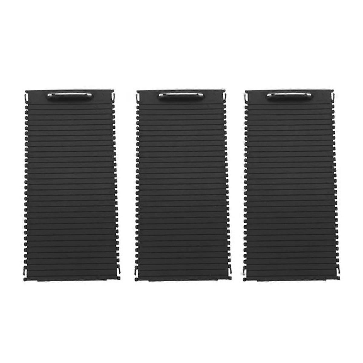 3Pcs Indoor Centre Console Roller Blind Cover For C-Class