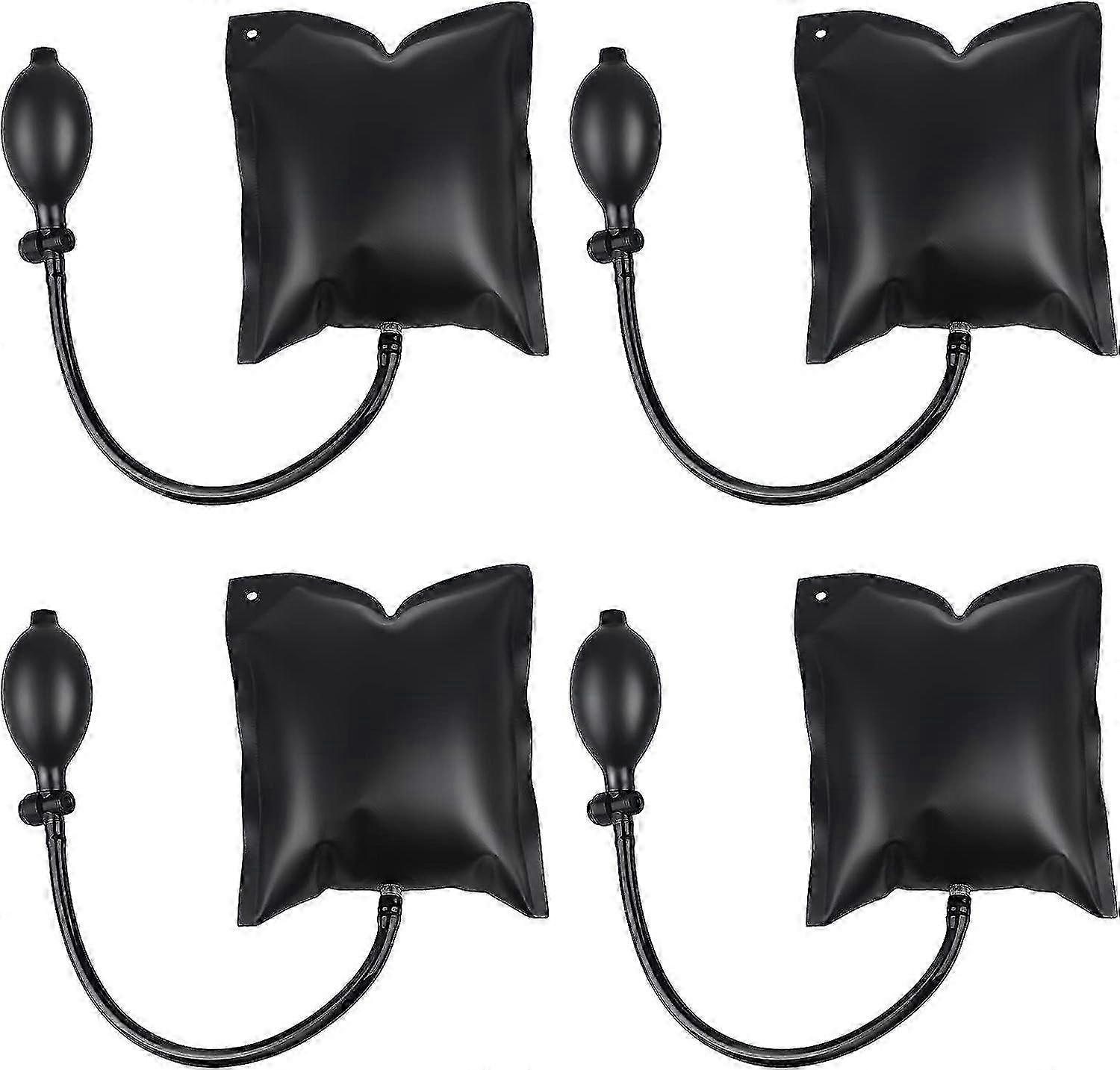 4 Pieces Air Wedge Pump Mounting Cushion, Cushioned Air Pump Wedge, Inflatable Wedge, Fast Window Door Positioning, for Door and Window Installation,