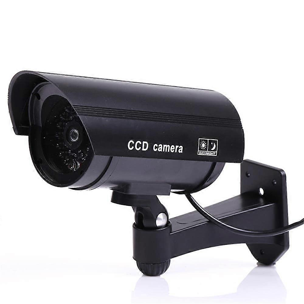 Dummy Camera Fake Security CCTV Dome Camera with Flashing Red Guard agat theft proof to steal