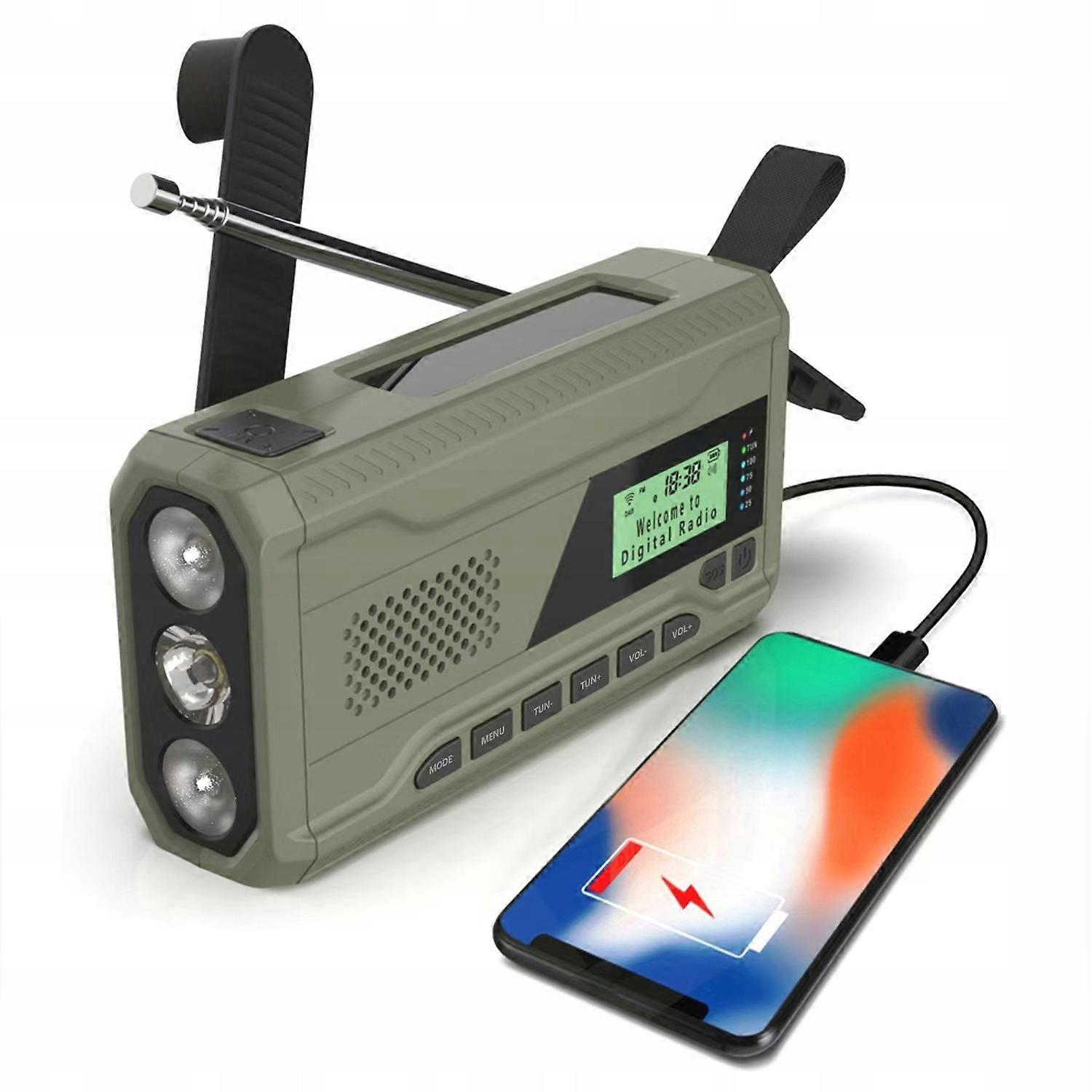 Am, Fm Mains-battery Radio Manta Dynamo