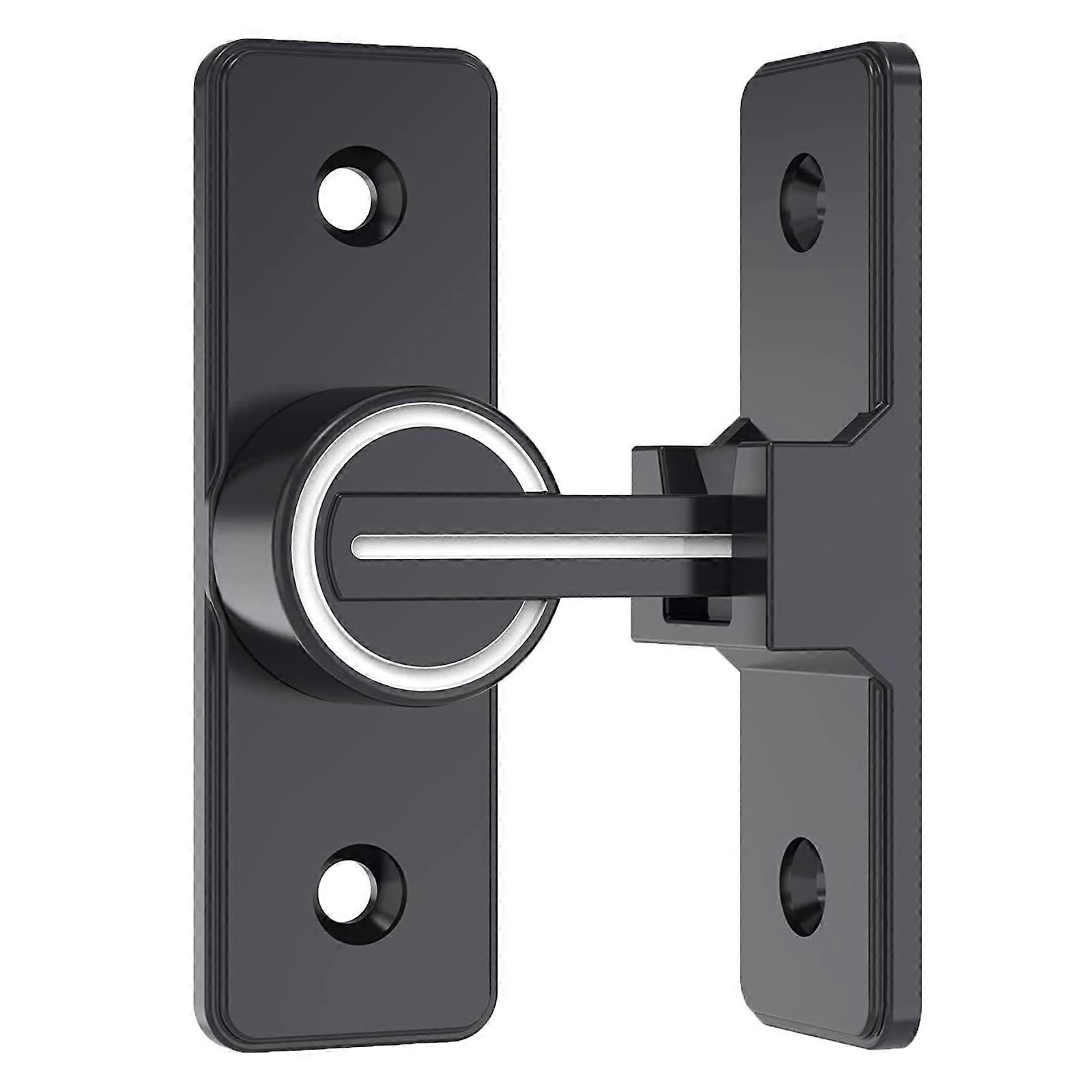 Gate Latch Clasp Lock Flip Barn Door Lock Buckles Luminous Sliding Door Latch for Bedroom,Bathroom,Outdoor Fence