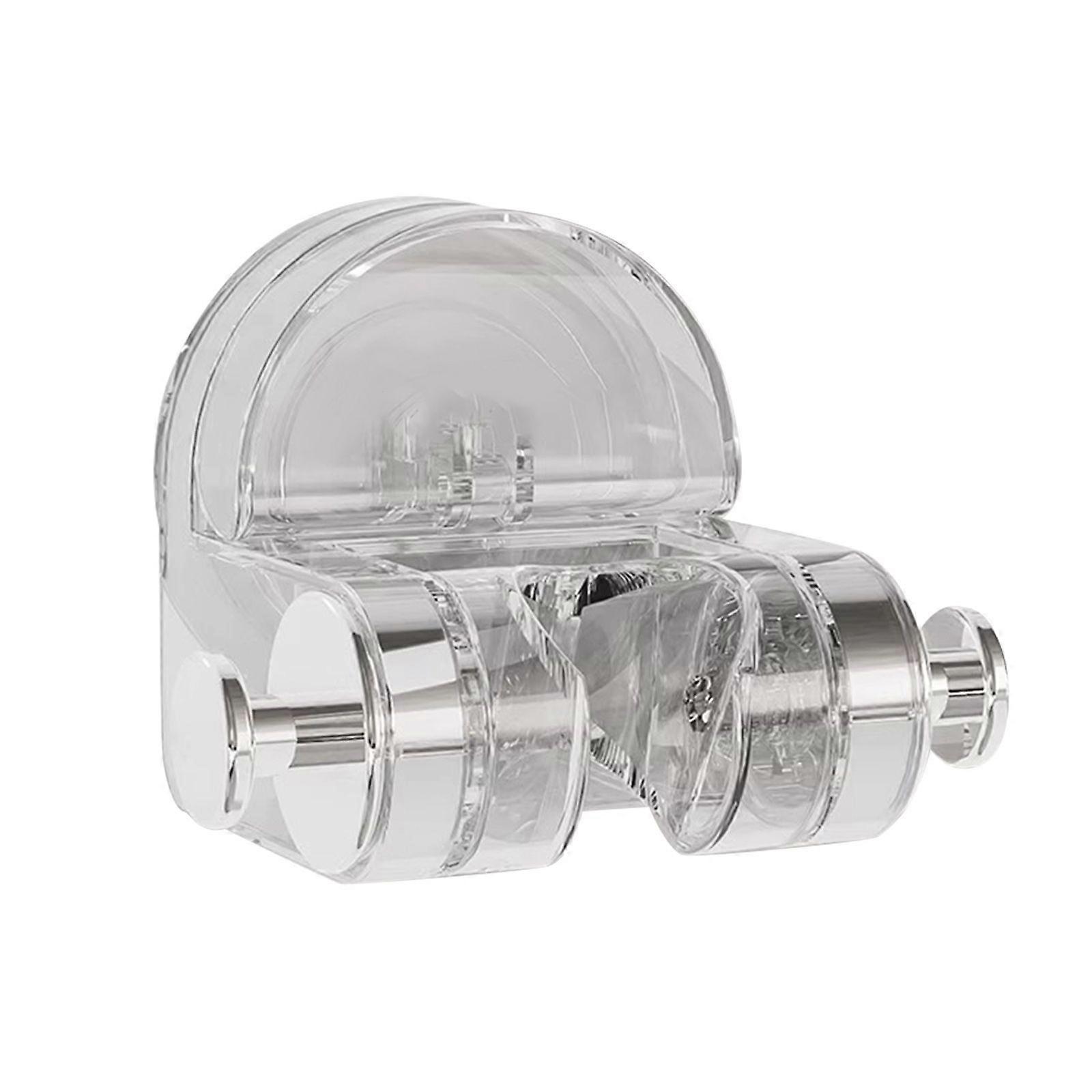 Duschhalter,Integrierte Saugnapf-Duschablage,Universal-Saugnapf-Duschhalter Multifunktions einstellbar