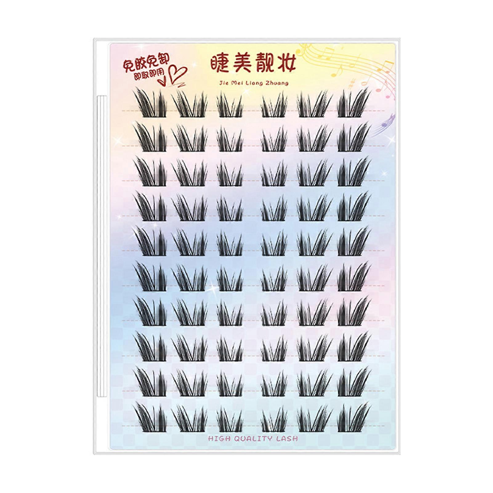 Glue-free 10-14mm Lash Clusters Daily Self Adhesive Lash Clusters