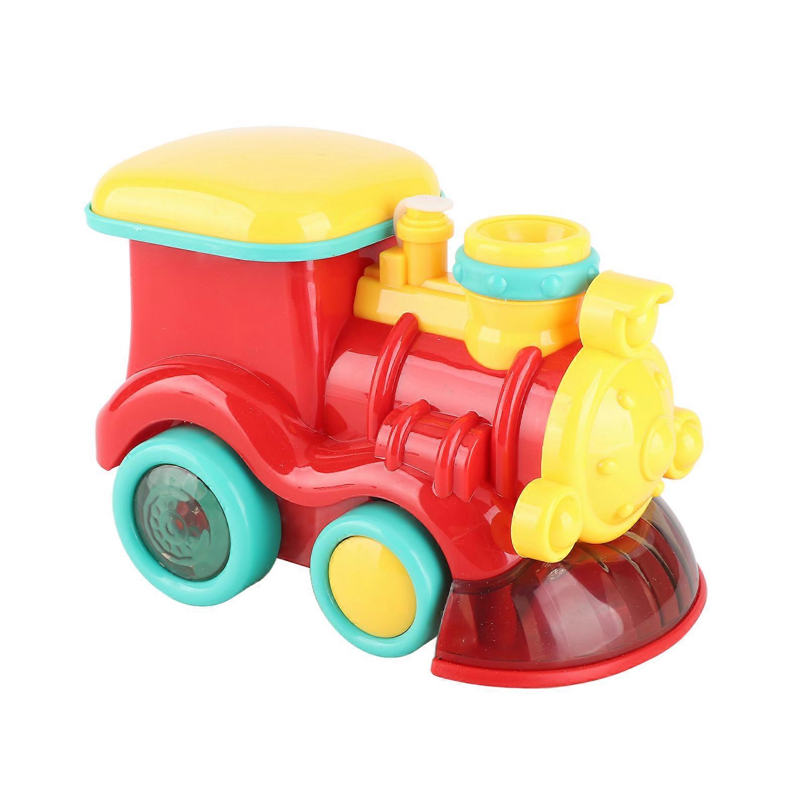 Automatic Bubble Blower Universal Electric Plastic Bubble Train Machine for Children Kid