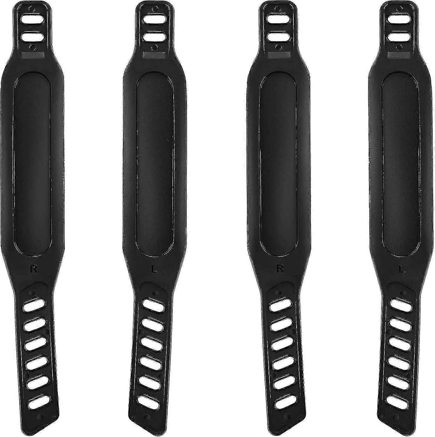 2 pares exercitam pedal de pedal de correias universais de 1,7 X 12 polegadas para exercício