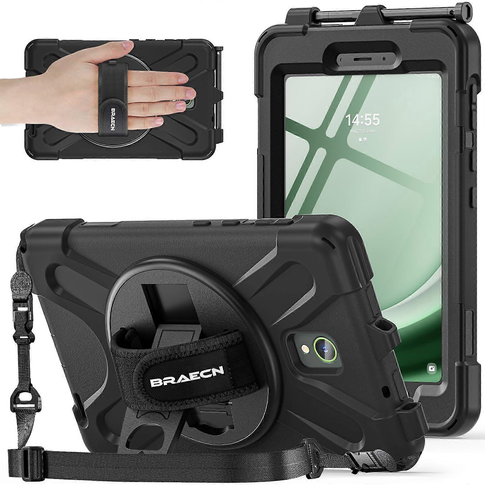 for Samsung Galaxy Tab Active 5/ Active 3 Case 8 inch with Screen Protector