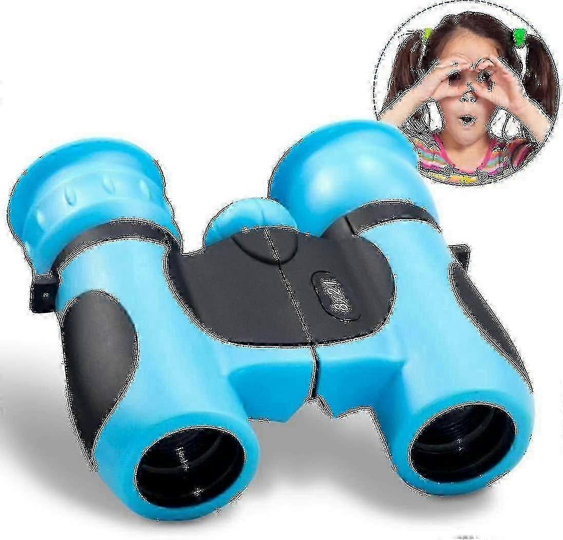 ネックストラップ付きキッズ双眼鏡セット - アウトドアアドベンチャー&ガールズGifts_MM2のための軽量ピンクのおもちゃ
