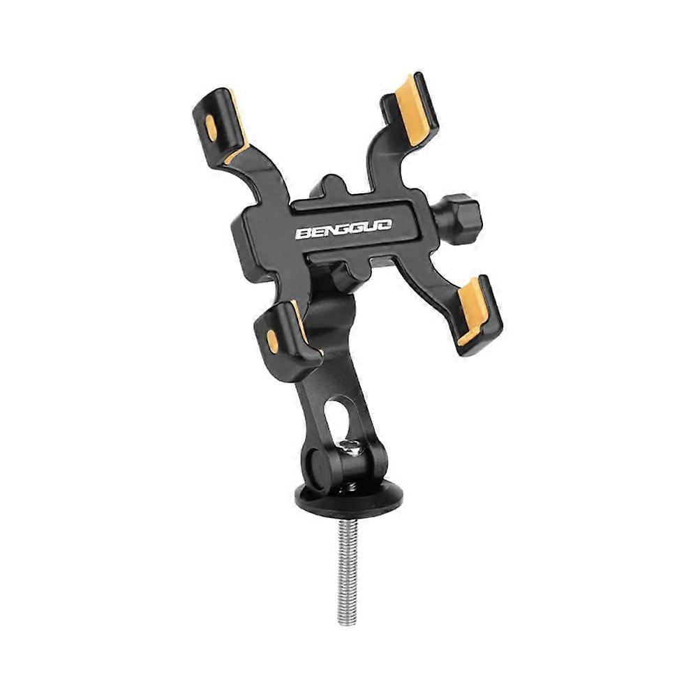 Telescopic Phone Mount for Bikes - Aluminum Alloy Cycle Phone Holder Compatible with Road Bikes and Various Phone Models