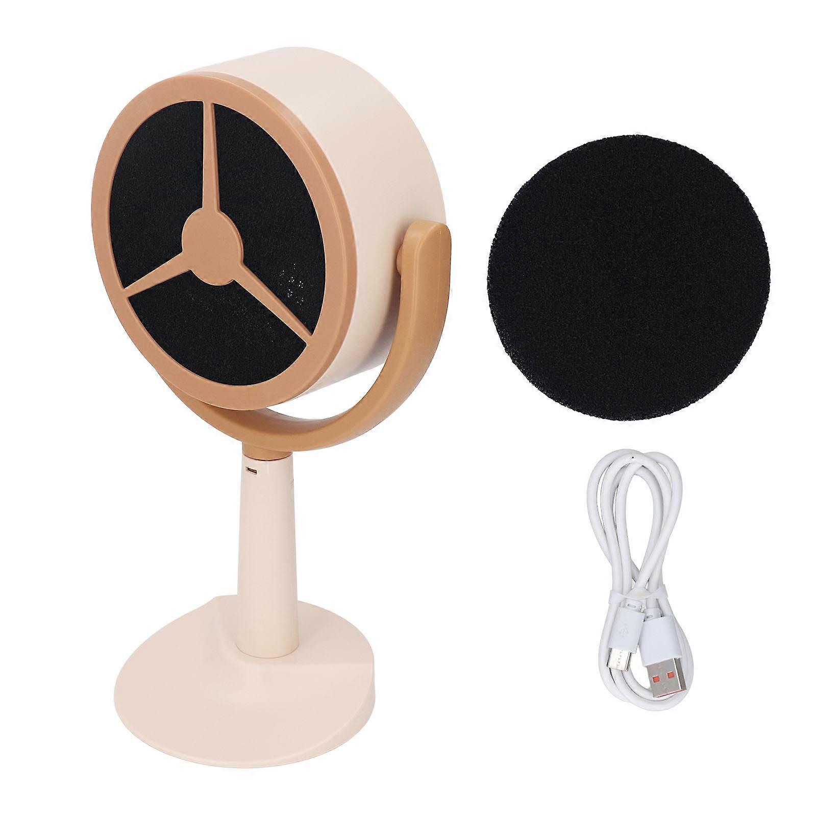 Mini Desktop Air Extractor Portable High Suction No-Drill Design for Hot Pot Barbecue Camping Home Use Rechargeable Built-In Battery Easy Installatio