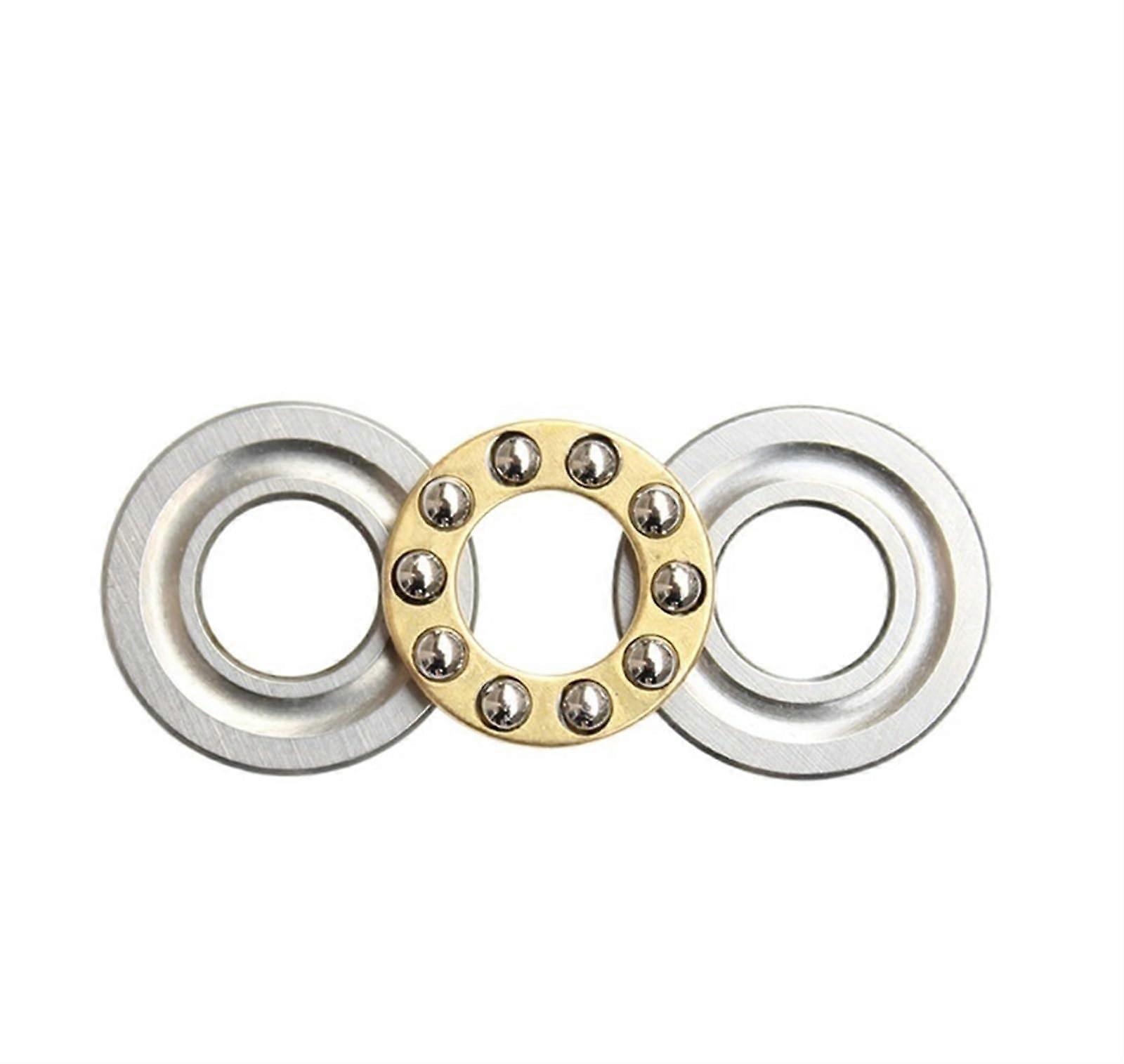 Bimetal Seal Shield Micro Deep Groove Bearing Thrust Ball Bearings F8-16 F8-19 F8-22 F9-20 F10-18 F12-21 F12-23M 12x23x7.5mm