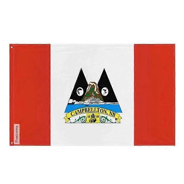 Campbellton Flag – 96 x 144 cm – Polyester – Iron Eyelets – Durable