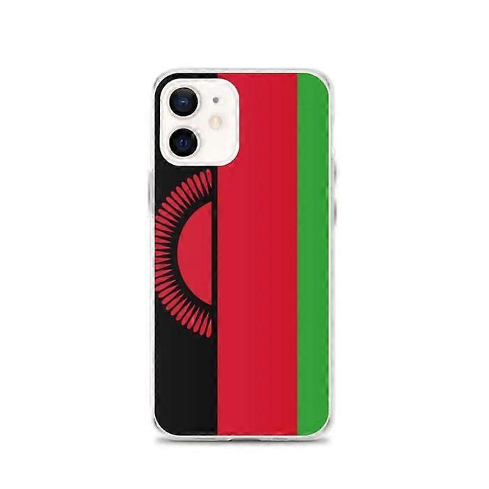 iPhone 12 Case - PIXELFORMA - Malawi Flag - Soft Silicone - Full Protection - Flexible