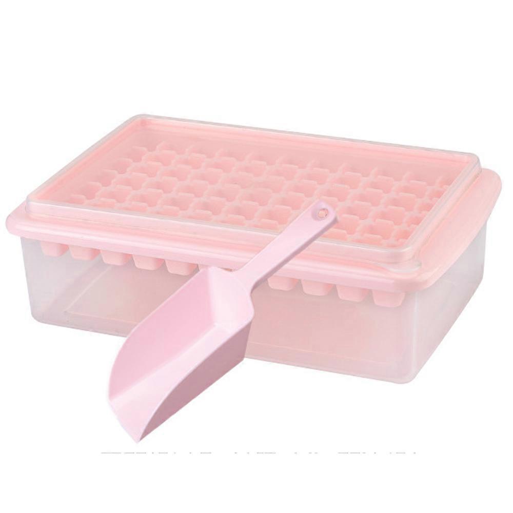 Small Ice Cube Tray With Lid And Tray Features Ice Tray Scoop And Lid Stackable Bpa Free.