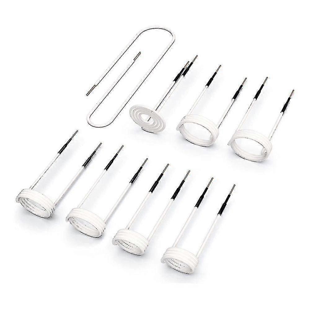 8pcs Most Used Induction Heater Coils With Varying Lengths Heat Tool